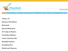 Tablet Screenshot of hosteriaspapantavi.com